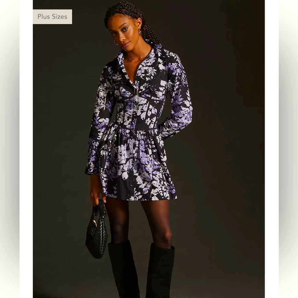 NWT Anthropologie Mini Dress